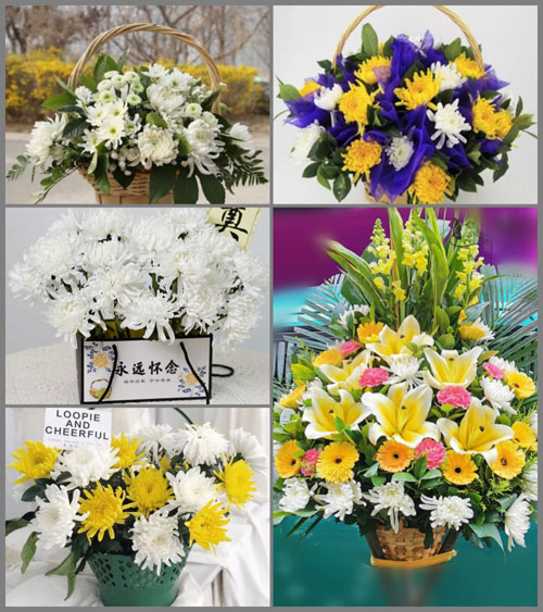 福建漳州平和县长乐乡秀山村白事提篮配送